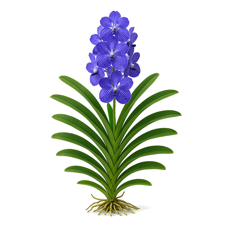 Orquídea Azul